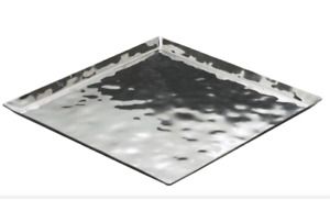 Winco HPS-12  - CHROME Serving/Display Tray, 11-3/4&#034;L x 11-3/4&#034;W x 5/8&#034;H, square