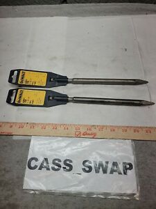 Qty: 2 DEWALT DW5348 10-Inch SDS Plus Bull Point Bit