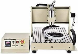 3 Axis Desktop Engraver CNC Router Kit USB 1500W VFD 3 Axis USB 6040 CNC Drillin