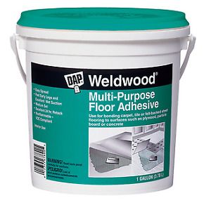 DAP Weldwood 4 gal Multi-Purpose Floor Adhesive in Off White