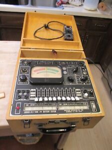 Tube &amp; Battery Tester PRECISION APPARATUS CO MODEL 612