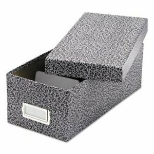 Oxford Reinforced Card File with Lift-Off Lid Holds 1200 3 x 5 Cards (OXF40588)