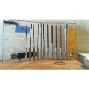 Xcelite 99PS40 11-Piece Allen Hex Socket Screwdriver Set