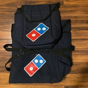 Authentic Large / Small Dominos Pizza Insulated Delivery Thermal Heat Wave Bag
