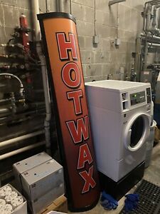 car wash hot wax led sign