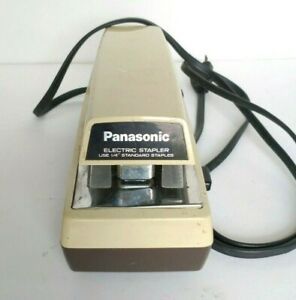 Vintage Panasonic Electric Stapler Standard Commercial Industrial Office AS 300