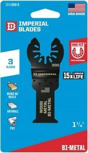 Imperial Blades IBOA300-3 14 TPI Universal Fit Bi-Metal Saw Blade 1-1/4 W in.