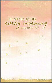 Cards-Share-It-His Mercies (2-1/8&#034; X 3-3/8&#034;) (Pack Of 24)