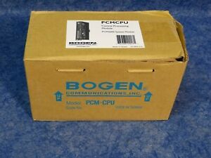 NEW Bogen PCMCPU Central Processing Module for PCM2000 System