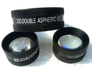 Diopter Lens 20D 90D And 78D Ophthalmology And Optometry Medico Aspherical Lens