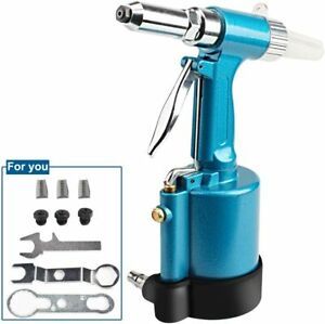 Heavy Duty Air Hydraulic Riveter Professional Pop Pneumatic Riveting Gun Rivet