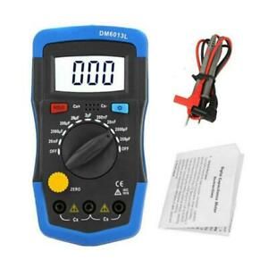 Digital Capacitance Capacitor Tester pF uF Circuit Gauge Tester with LCD Display