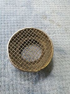 Vintage Hard Suction Fire Hose Screen