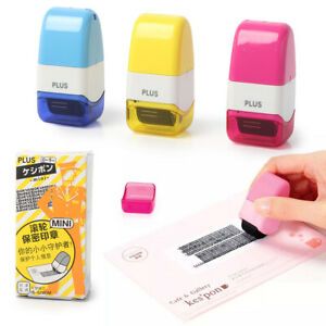 Protect Your ID Roller Stamp Self Inking Stamp Messy Garbled Secret Sseal 1PC