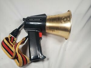 Vintage Realistic 32-2030 Musical Powerhorn Megaphone with Strap. Works!
