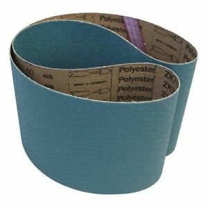VSM 80433 Abrasive Belt,60 Grit,Zirc,2 x 72&#034;,PK10, Coated, 2&#034; W, 72&#034; L, 60