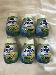 Six Renuzit Snuggle Original Gel Air Freshener Super Fresh 7 oz Ea Free Shipping