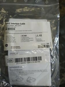 GE Nellcor Oximax 3M interface cable 2021406-001