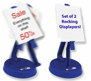 5 pack Lenituclar Display Stand - Battery Powered Lenticular swing Rocking stand