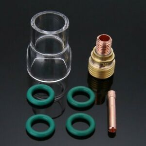 Torch TIG Welding Stubby Gas Lens #12 Pyrex Cup For WP-9,WP-20,WP-25 Parts-USA