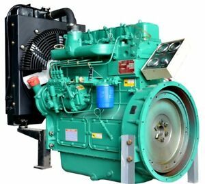 Diesel Power Generator 50Hz Four Stroke 30.1kw/41Hp With Water Cooler ZH4100D
