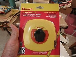 5G- new still sealed STARRETT 100 foot steel rule # TS510-100