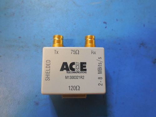 4 PCS High Speed Dual Balun P/N M1300321R2 AC &amp; E2x 1.6/5.6(f) to RJ45 2-8Mbits