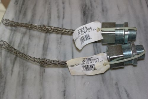 Cooper dc200625 kellems strain relief cord grip 0.63-.75&#034; 3/4&#034;npt for sale
