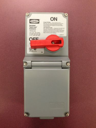 Se 2730a hubbell switched twist-lock enclosure new for sale