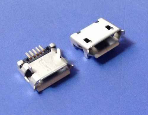 50Pcs 5 pin MINI Micro USB SMD female Connector,5-Pin Data Connecting Socket