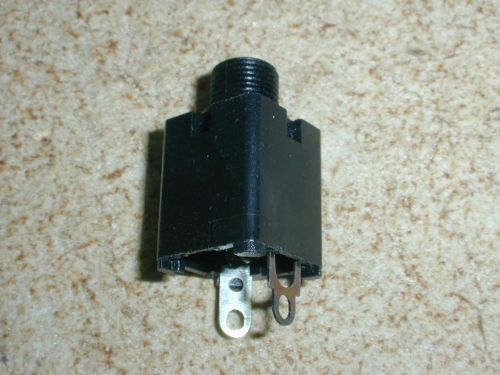 Connector,audio,1/4&#034;phone jacks complete  with nuts &amp; washers   lot of (20) for sale