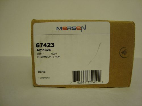 67423 mersen intermediate 600v power distribution block, nib for sale
