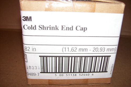 3M EC1 EC-1 Cold Shrink End Caps .46 in - .82 in Quantity 10