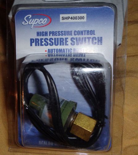 Supco High Pressure Control Pressure Switch SHP400300