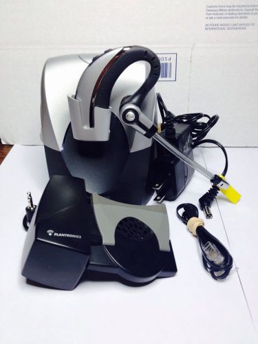 Plantronics CS70 NC Noise Cancelling System COMPLETE w All Cables Install Manual