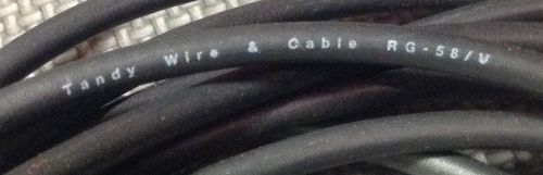 20 Ft. Coax N Male Connectors 50 Ohm Commercial Ham Radio RF Jumper Cable