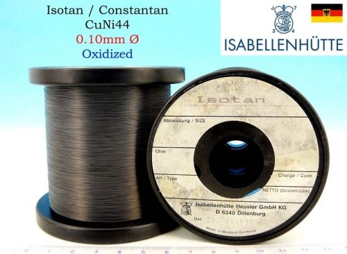 1x 329g spool o isotan constantan 38awg 0.10mm 61.9 ?/m 18 ?/ft resistance wire for sale