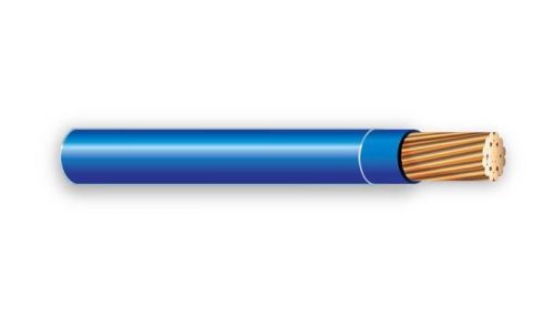 Thhn thwn #8 - 8 awg blue copper stranded electrical wire 50&#039; feet for sale
