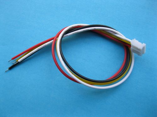 400 pcs ph 2.0mm 4 pin female polarized connector with 26awg 11.inch 300mm leads for sale