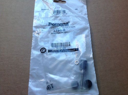 Pomona 3760-0 Black Binding Post Tin