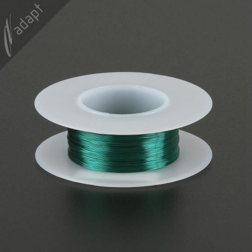 31 AWG Gauge Magnet Wire Green 250&#039; 155C Solderable Enameled Copper Coil Winding