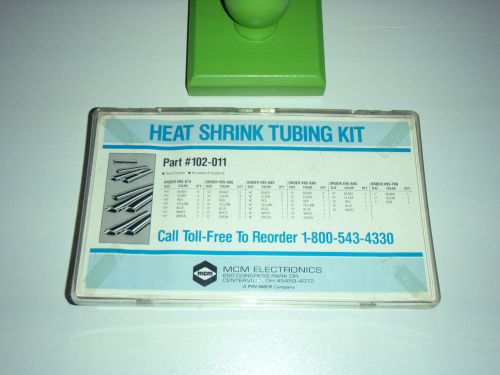 Mcm electronics - 66 piece - heat shrink tubing - missing only green tubing for sale