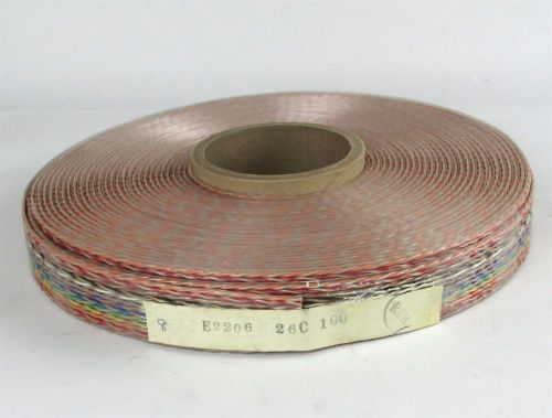 100&#039; spool of augat fh3a-0013-026 braided wire for sale