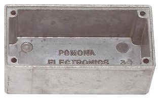 POMONA 2397 BOX, SHIELDED, ALUMINIUM, BLUE (10 pieces)