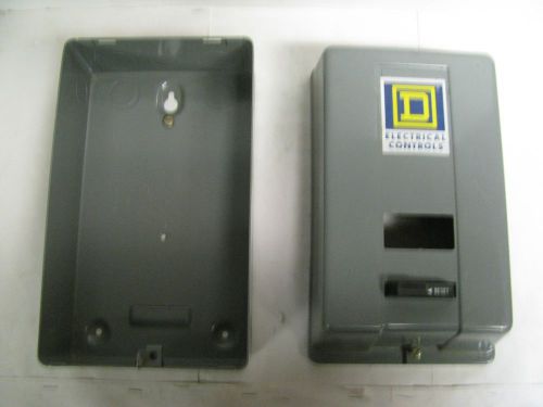 SQUARE D STATER BOX ENCLOSURE ONLY USED