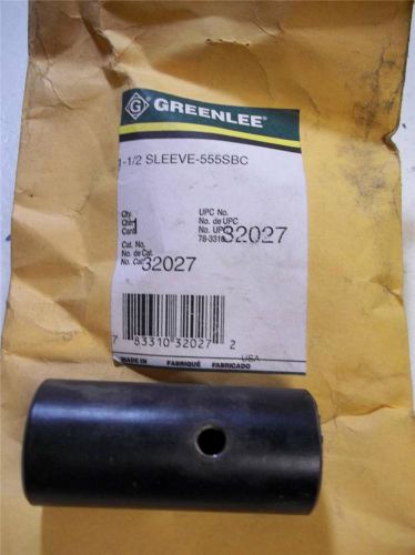 Greenlee 32027 1-1/2&#034;steel pivot roller sleeve 555sbc genuine tool part bender for sale