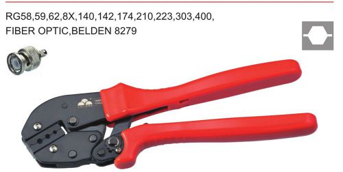 6.5,5.4,3.25,2.0,1.72,1.0mm2 coaxial cable ratchet crimping crimper plier for sale