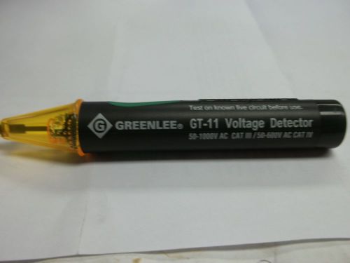 Greenlee textron gt-11 voltage detector new for sale