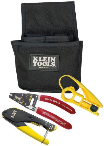 Coax installer starter kit durable nylon tool pouch additional pocket for sale