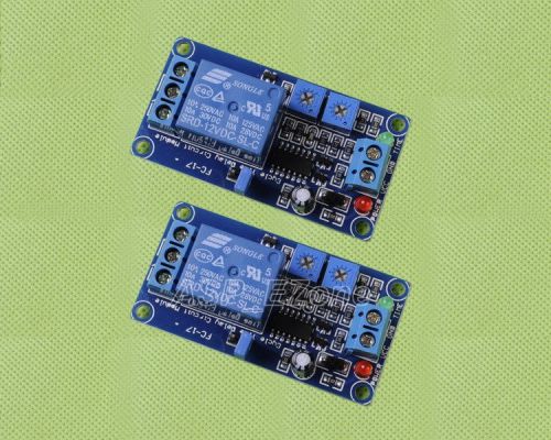 2pcs 12V Cycle Delay Module Cycle Relay Switch Relay Module New